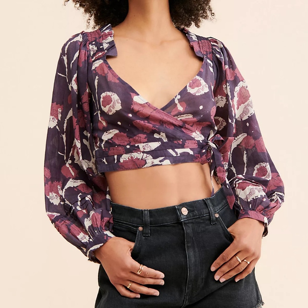 NWT Cleobella Valencia Wrap Top